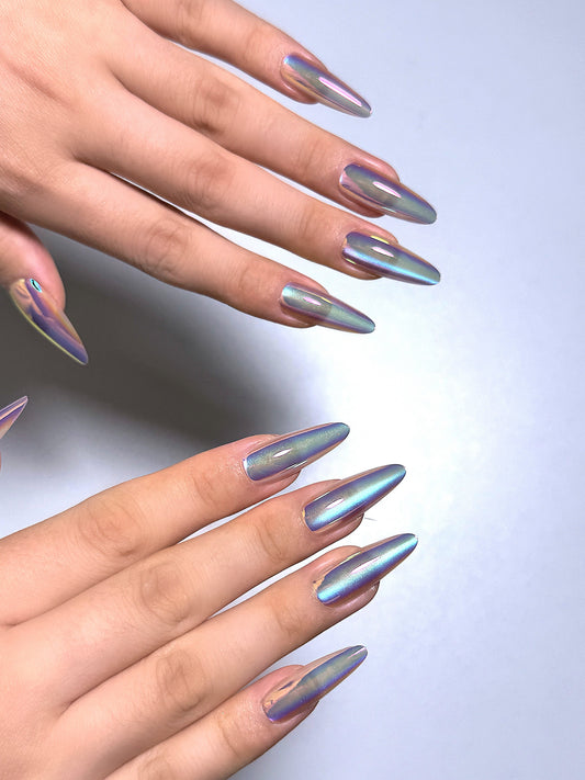 Aurora Chrome Long Almond