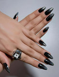 Black Glitter