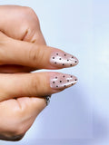 Blush Dot Cat Eye